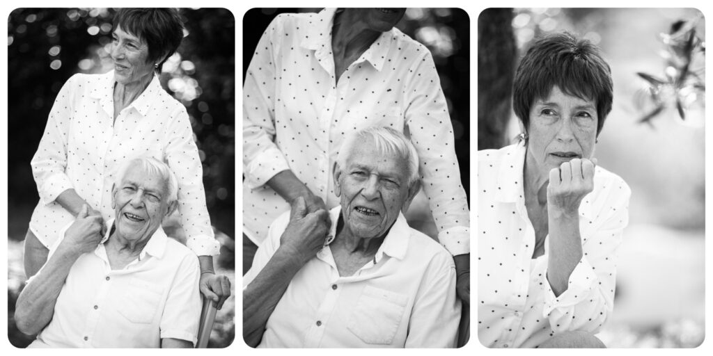 portrait, femme, papa , noir net blanc , shooting 